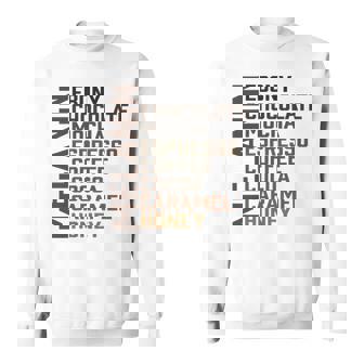 Melanin Ebony Chocolate Mocha Espresso Coffee Sweatshirt - Thegiftio