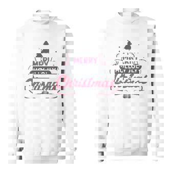 Merry Holly Jolly Christmas T- Sweatshirt - Thegiftio