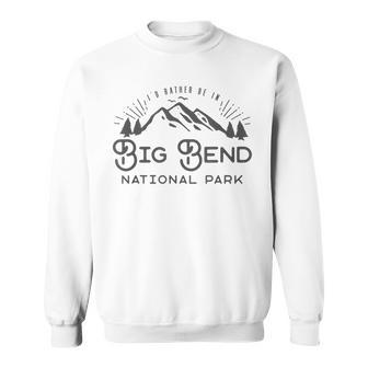 National Park Gift - Retro Big Bend National Park Sweatshirt - Thegiftio UK