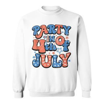 Party In The Usa Fourth Of July 4Th Of July Vintage Sweatshirt - Seseable