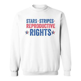 Patriotic 4Th Of July Stars Stripes Reproductive Right V5 Sweatshirt - Seseable