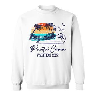 Punta Cana Beaches Summer Vacation Friends Family Funny 2022 Men Women Sweatshirt Graphic Print Unisex - Thegiftio UK