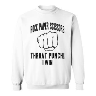 Rock Paper Scissors V2 Sweatshirt - Seseable