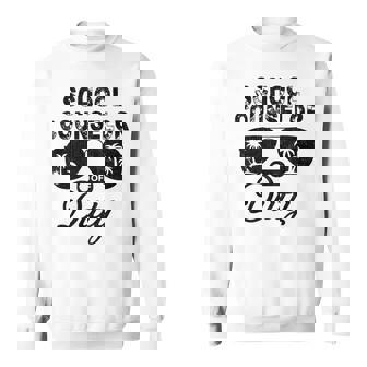 School Counselor Off Duty Sunglasses Summer Vacation Funny Sweatshirt - Thegiftio UK