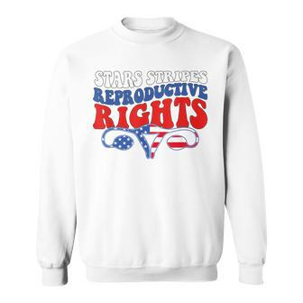 Stars Stripes Reproductive Rights Patriotic 4Th Of July V2 Sweatshirt - Seseable