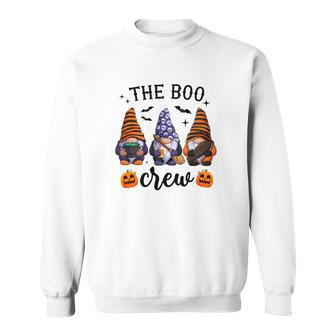 The Boo Crew Gnomes Halloween Pumpkins Sweatshirt | Seseable UK