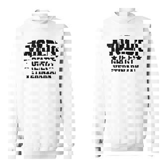 Veterinarian Worlds Greatest Appreciation Theme Sweatshirt - Thegiftio UK