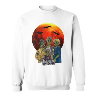 Vintage The Golden Ghouls Custom For Women Men Halloween 19 Men Women Sweatshirt Graphic Print Unisex - Thegiftio UK