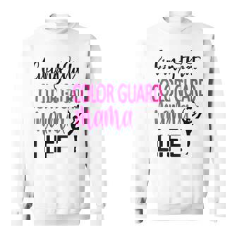 Womens Living That Color Guard Mama Life Color Guard Mom Sweatshirt - Thegiftio UK