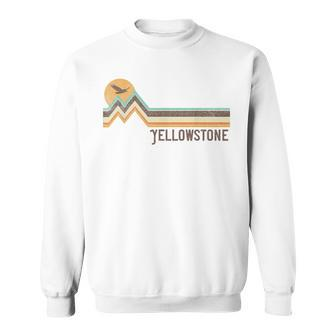 Yellowstone National Park 70S 80S Retro Vintage Distressed Sweatshirt - Thegiftio UK