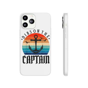 Funny Captain Wife Dibs On The Captain  V11 Phonecase iPhone