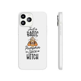 Basic Pumpkin Spice Witch Cute Thanksgiving Fall Autumn V2 Phonecase iPhone - Seseable