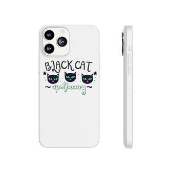 Black Cat Apothecary Halloween Gift Phonecase iPhone - Seseable