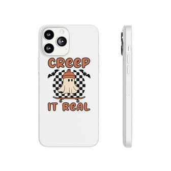 Creep It Real Boo Skateboarding Caro Halloween Phonecase iPhone