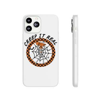 Creep It Real Funny Skeleton Halloween Costume Phonecase iPhone - Seseable