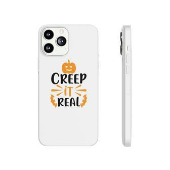 Creep It Real Halloween Occasion Pumpkin Phonecase iPhone