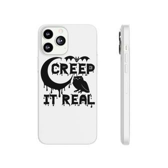 Creep It Real Moon Owl Halloween Night Phonecase iPhone