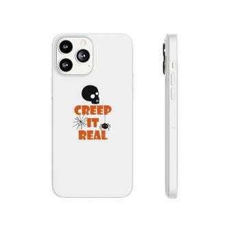 Halloween Skull Creep It Real Phonecase iPhone - Seseable