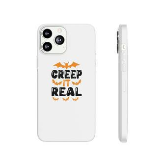 Happy Halloween Creep It Real Bat Phonecase iPhone - Seseable