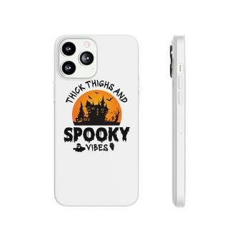 House Night Thick Thights And Spooky Vibes Halloween Phonecase iPhone | Seseable UK