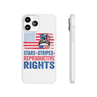 Patriotic 4Th Of July Stars Stripes Reproductive Right V2 Phonecase iPhone - Seseable