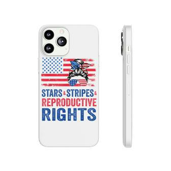 Patriotic 4Th Of July Stars Stripes Reproductive Right V3 Phonecase iPhone - Seseable