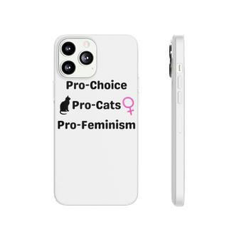 Pro Choice Feminism And Cats Cute Roe V Wade 1973 Phonecase iPhone - Seseable