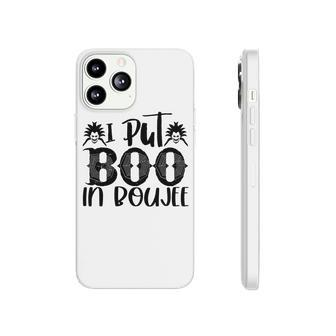 Spider I Put Boo In Boujee Halloween Phonecase iPhone - Seseable