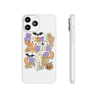Spooky Mama Floral Ghost Boo Mom And Babe Matching Halloween  Phonecase iPhone