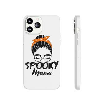 Spooky Mama Humor Mom Halloween Party 2021 For Mother Phonecase iPhone - Seseable