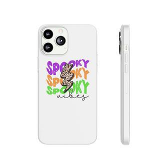 Thick Thights And Spooky Vibes Halloween Lighting Phonecase iPhone - Seseable