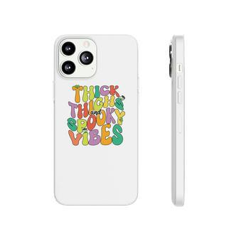 Vinatge Thick Thights And Spooky Vibes Halloween Phonecase iPhone - Seseable