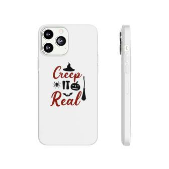 Witch Broom Creep It Real Halloween Phonecase iPhone - Seseable