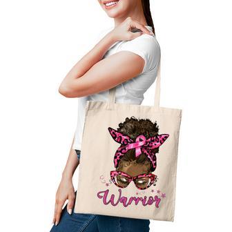 Breast Cancer Awareness Warrior Fighter Pink Ribbon Women V4 Tote Bag - Thegiftio UK