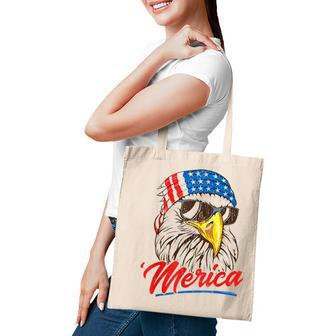 Eagle Mullet 4Th Of July Usa American Flag Merica Men Women Tote Bag - Thegiftio UK