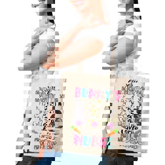 Every Bunnys Is Favorite Nurse Cute Bunnies Easter V2 Tote Bag - Thegiftio