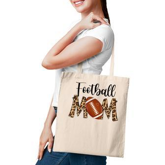 Football Mom Leopard Mothers Day Mothers Women Mama 2022 Tote Bag - Thegiftio UK