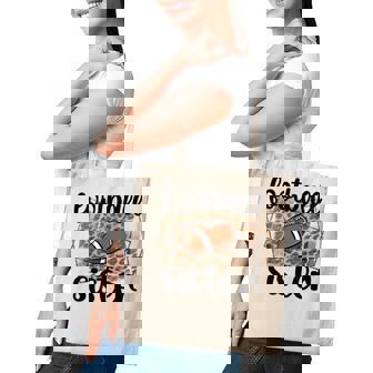 Football Sister Proud Sister Of A Football Player Tote Bag - Thegiftio