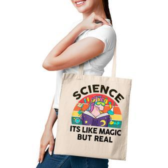 Funny Science Like Magic But Real Teacher Kids Tote Bag - Thegiftio UK