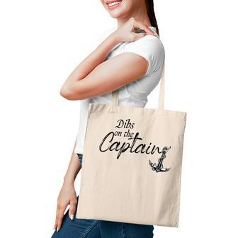 Funny Wife Dibs On The Captain Tote Bag - Thegiftio UK