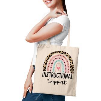 Instructional Support Coach Assistant Team Teacher Student Tote Bag - Thegiftio UK