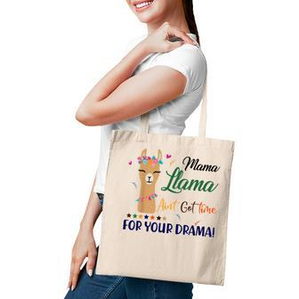 Mama Llama Aint Got Time For Your Drama Mother Mom Tote Bag - Thegiftio UK
