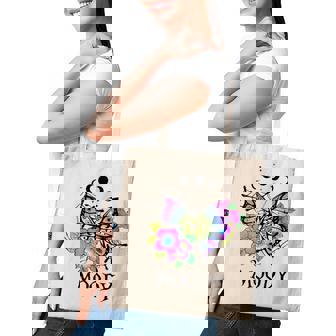 Moody Beautiful Butterfly Spooky Flower Magical Halloween Tote Bag - Thegiftio