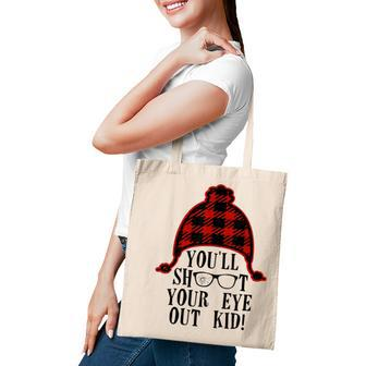 Oh Fudge Youll Shoot Your Eye Out Christmas Santa Claus Hat Tote Bag - Thegiftio UK