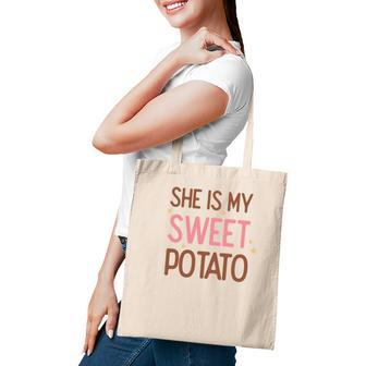 Retro Thanksgiving She Is My Sweet Potato Tote Bag | Seseable UK