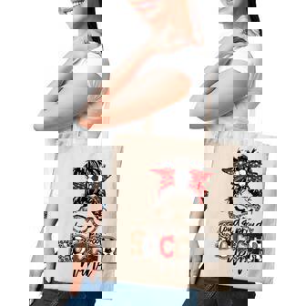 Soccer Nana Leopard Loud And Proud Soccer Nana V2 Tote Bag - Thegiftio