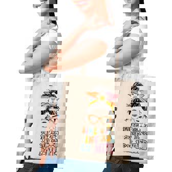 Somebodys Fine Ass Ex-Wife Messy Bun Tote Bag - Thegiftio