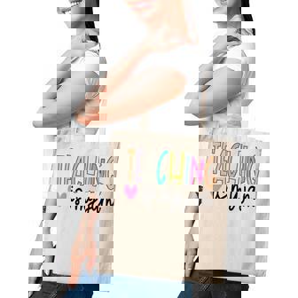 Teaching Is My Jam For Teacher Cute Teachers Outfit Tote Bag - Thegiftio