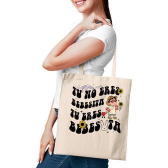 Tu No Eres Bebesita Tu Eres Bebesita Hearts Sunflowers Boys Tote Bag - Thegiftio UK
