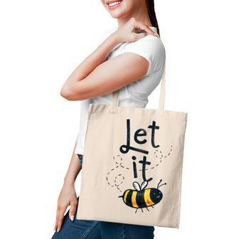Womens Let It Bee V2 Tote Bag - Thegiftio UK